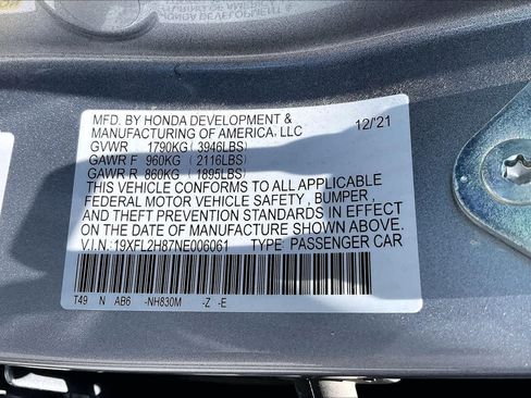 Used 2022 Honda Civic Sport image 20