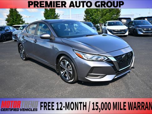 Used 2022 Nissan Sentra SV FWD image 1