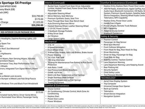 Used 2023 Kia Sportage SX FWD image 35