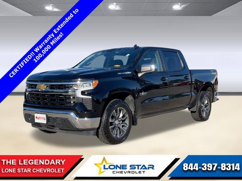 Certified 2025 Chevrolet Silverado 1500 LT w/ Texas Edition Plus image 1