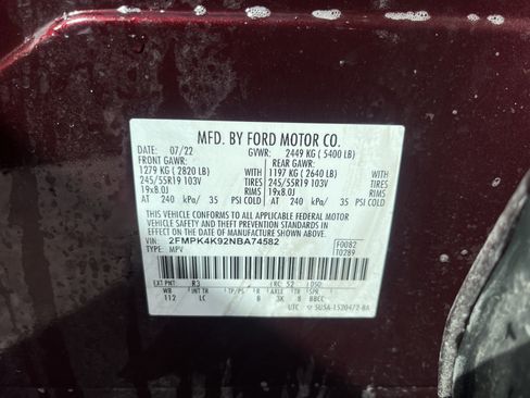 Used 2022 Ford Edge Titanium image 5