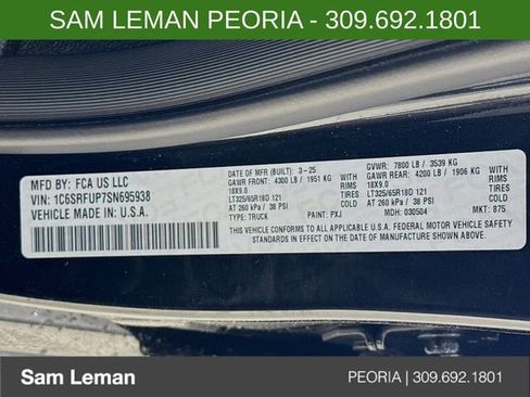 Used 2025 RAM 1500 RHO w/ RHO Level 1 Equipment Group image 33