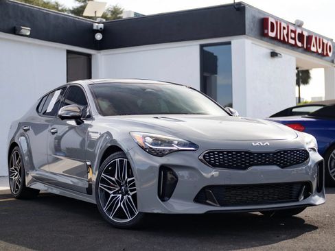 Used 2022 Kia Stinger GT2 w/ Red Interior Color Package RWD image 1