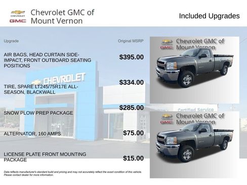 Used 2011 Chevrolet Silverado 2500 W/T w/ Snow Plow Prep Package image 6