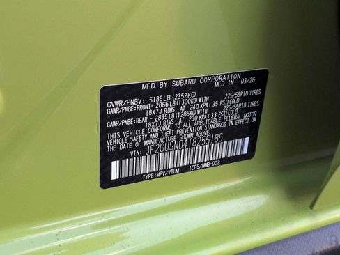New 2026 Subaru Crosstrek 2.5i Limited AWD/4WD image 39