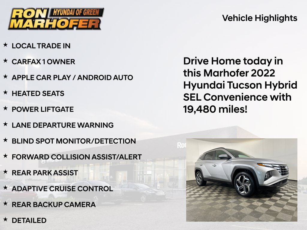 Certified 2022 Hyundai Tucson SEL w/ Cargo Package AWD/4WD image 16