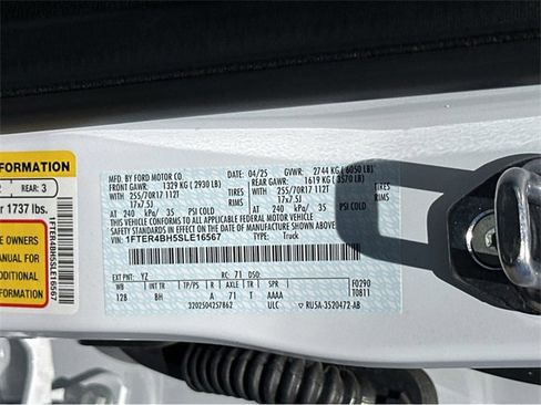 New 2025 Ford Ranger XL w/ Trailer Tow Package image 41