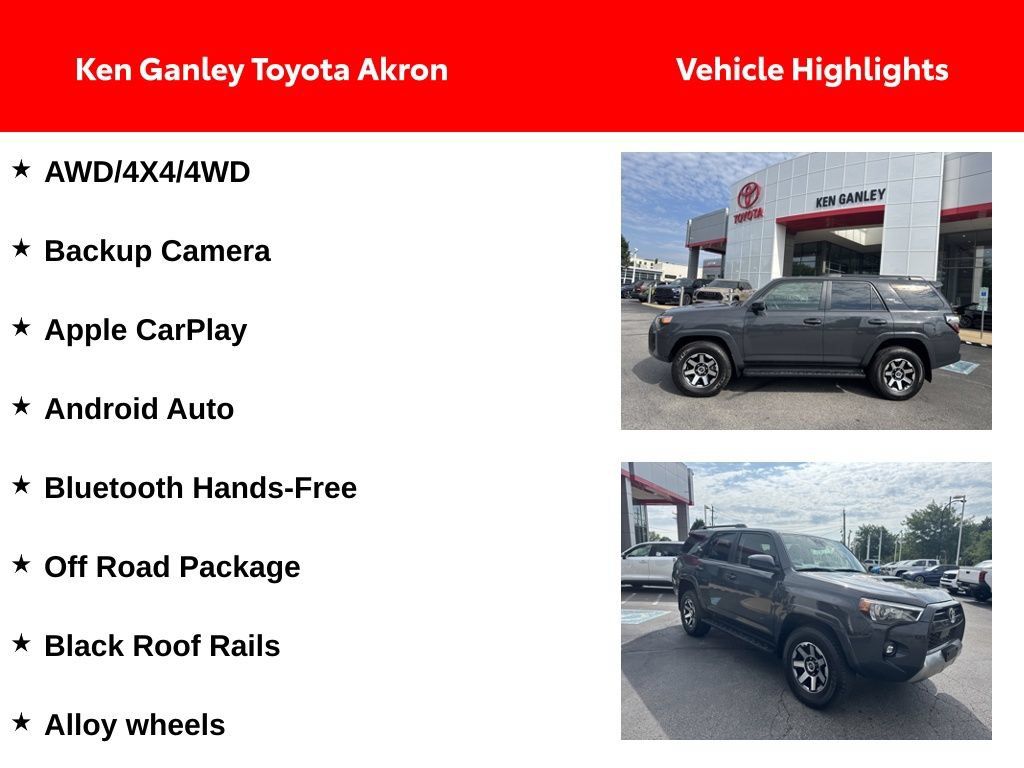 Used 2024 Toyota 4Runner TRD Off-Road AWD/4WD image 2