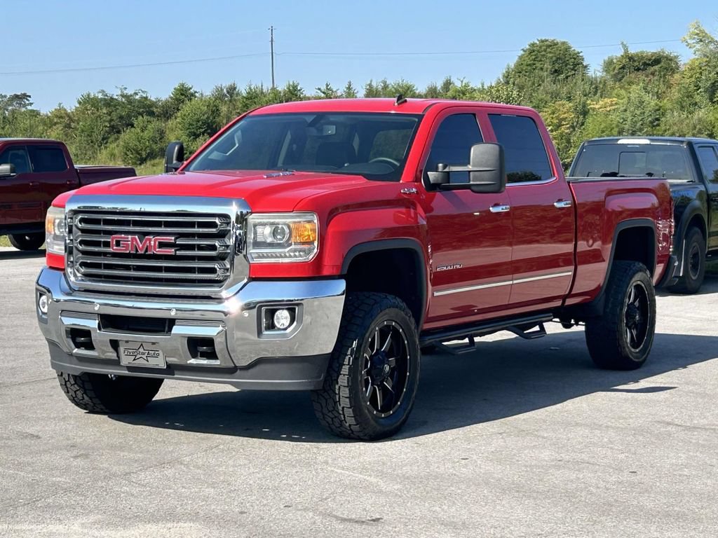 Used 2015 GMC Sierra 2500 SLT w/ Duramax Plus Package AWD/4WD image 3