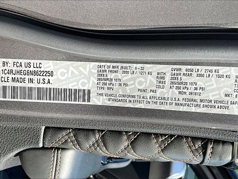 Used 2022 Jeep Grand Cherokee Summit w/ Adv Protech Group IV image 16