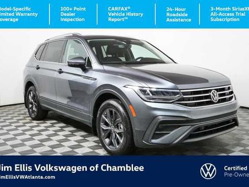Certified 2023 Volkswagen Tiguan SE w/ Panoramic Sunroof Package FWD image 1
