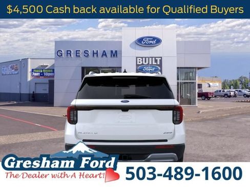 New 2026 Ford Explorer Platinum w/ LUX Leather Package AWD/4WD image 5