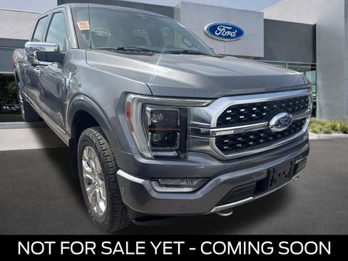 Used 2021 Ford F150 Platinum w/ Equipment Group 701A High image 1