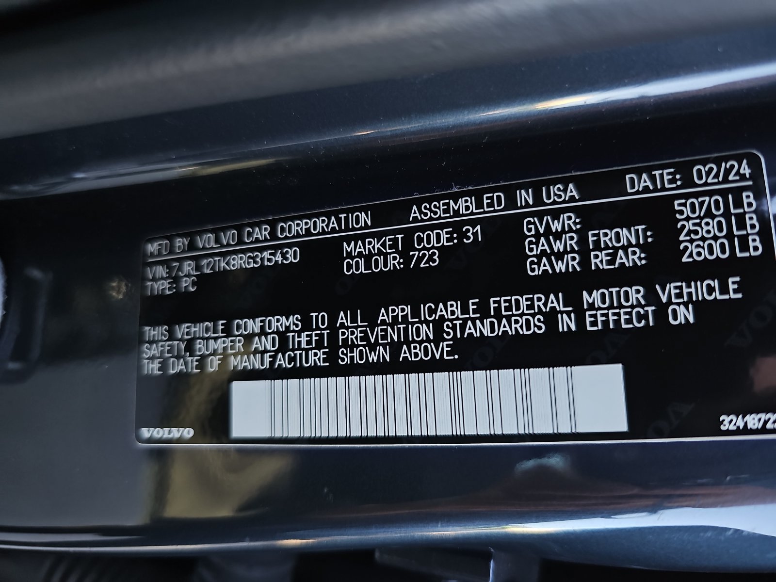 Used 2024 Volvo S60 B5 Core AWD/4WD image 11