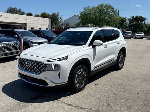 Used 2023 Hyundai Santa Fe Blue image 3