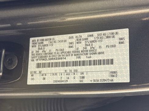 Used 2024 Ford F150 STX w/ STX Black Appearance Package image 33