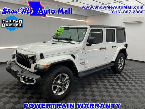 Used 2022 Jeep Wrangler Unlimited Sahara w/ Dual Top Group AWD/4WD image 1
