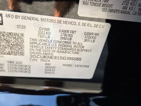 Used 2025 Chevrolet Silverado 1500 ZR2 w/ Technology Package AWD/4WD image 24