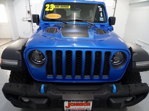 Certified 2023 Jeep Wrangler Unlimited Rubicon 4xe w/ Steel Bumper Group image 24