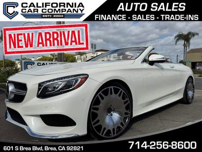 Used 2017 Mercedes-Benz S 550 Cabriolet w/ Sport Package