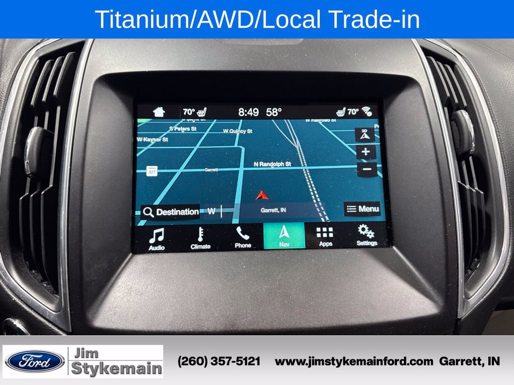 Used 2017 Ford Edge Titanium w/ Technology Package AWD/4WD image 29