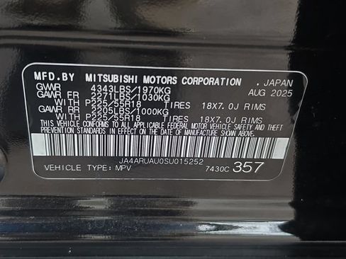 Used 2025 Mitsubishi Outlander Sport ES AWD/4WD image 30