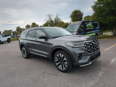 New 2026 Ford Explorer Platinum w/ LUX Leather Package