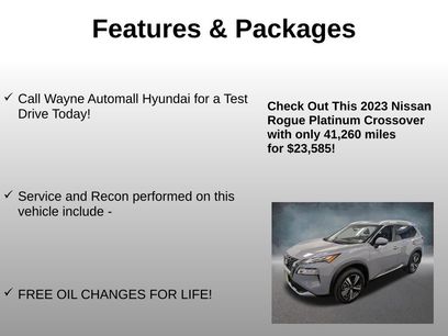 Used 2023 Nissan Rogue Platinum w/ Platinum Premium Package