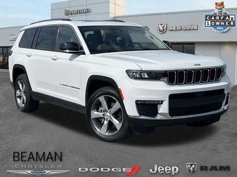 Used 2021 Jeep Grand Cherokee L Limited AWD/4WD image 1