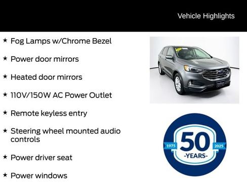 Certified 2022 Ford Edge SEL w/ Convenience Package AWD/4WD image 21