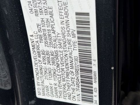 Used 2024 Honda CR-V EX-L image 9
