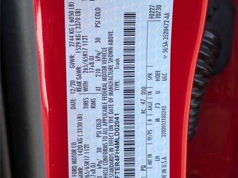 Used 2021 Ford Ranger XLT w/ Equipment Group 302A High image 43