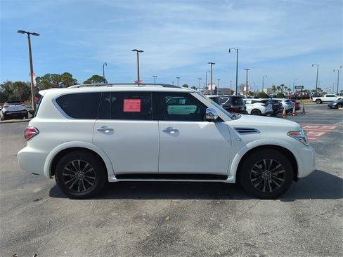 Certified 2019 Nissan Armada Platinum w/ Captain's Chairs Package image 3