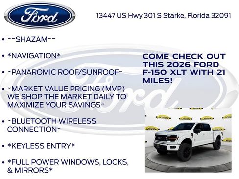 New 2026 Ford F150 XLT w/ Equipment Group 303A High AWD/4WD image 5