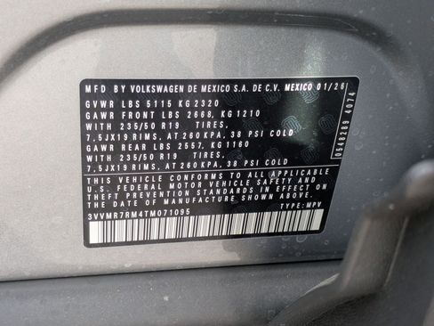 New 2026 Volkswagen Tiguan SE image 19