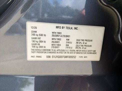 Used 2021 Tesla Model Y Performance AWD/4WD image 19