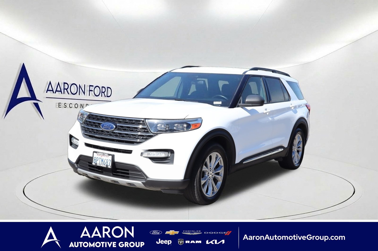 Used 2020 Ford Explorer XLT w/ Equipment Group 202A RWD image 1