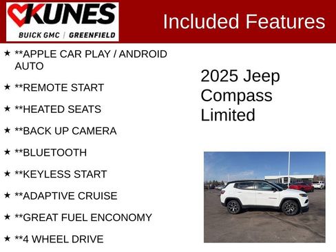 Used 2025 Jeep Compass Limited image 2