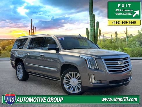 Used 2018 Cadillac Escalade ESV Platinum AWD/4WD image 1