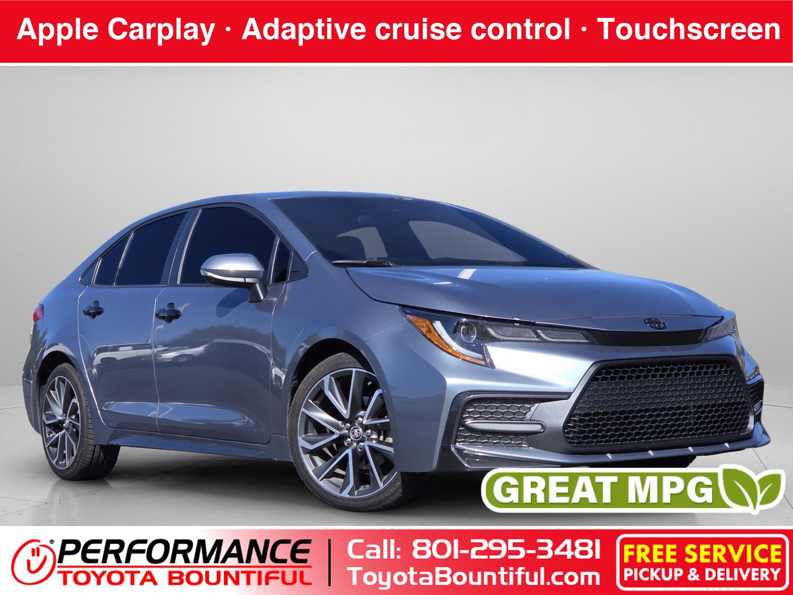 Used 2020 Toyota Corolla SE FWD image 1