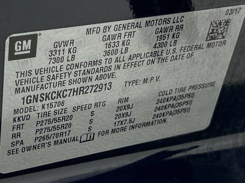 Used 2017 Chevrolet Tahoe Premier AWD/4WD image 25