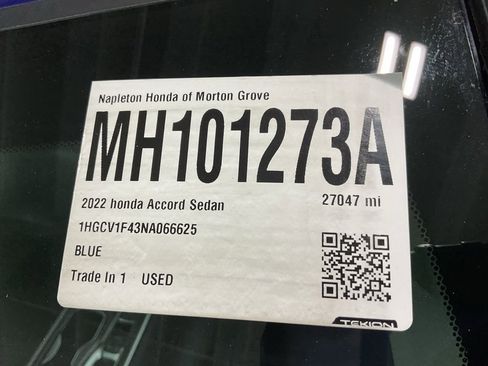 Certified 2022 Honda Accord Sport Special Edition image 34