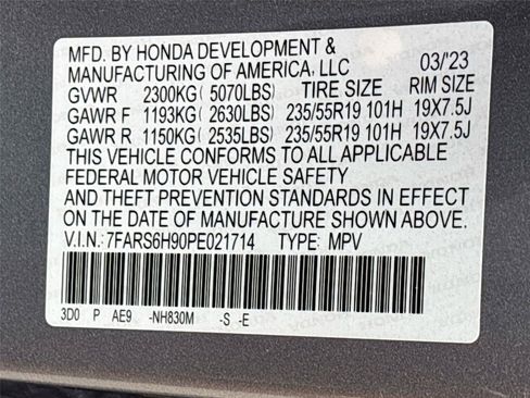 Certified 2023 Honda CR-V Sport Touring image 38