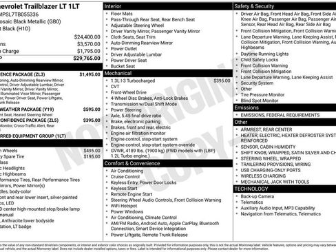 New 2026 Chevrolet TrailBlazer LT w/ Convenience Package image 6