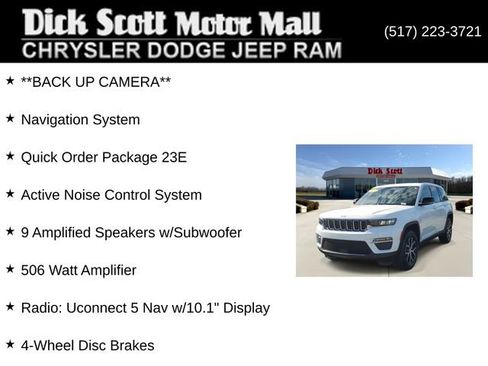 Used 2024 Jeep Grand Cherokee Limited AWD/4WD image 16