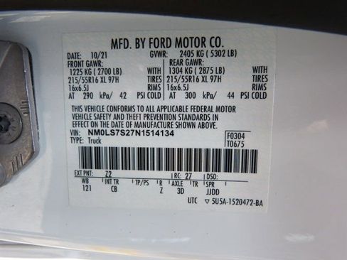 Used 2022 Ford Transit Connect XL image 40