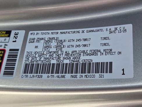 Certified 2026 Toyota Tacoma SR5 image 22