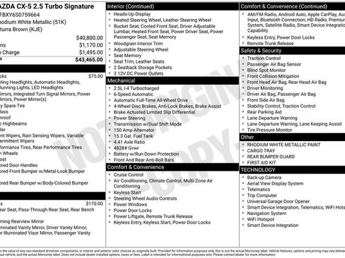New 2025 MAZDA CX-5 Signature image 6