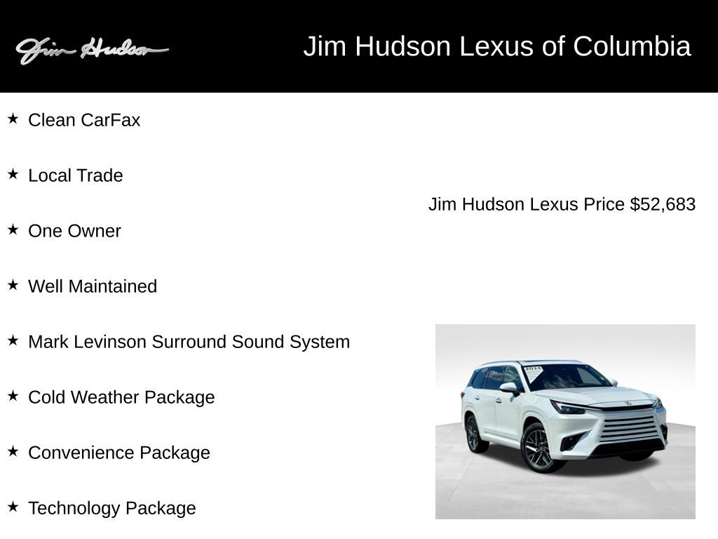 Certified 2024 Lexus TX 350 FWD w/ Technology Package image 3