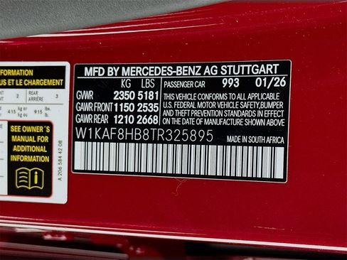 New 2026 Mercedes-Benz C 43 AMG 4MATIC Sedan image 35